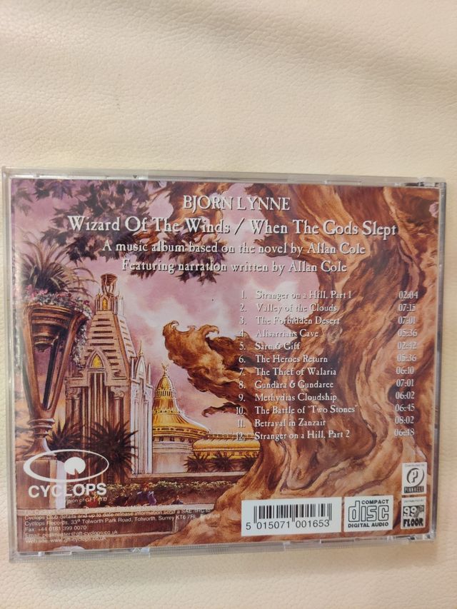 CD Bjorn Lynne - Wizard Of The Winds 