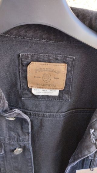 Chaqueta vaquera negra