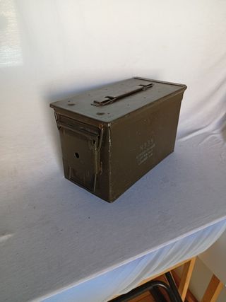 Caja munición militar