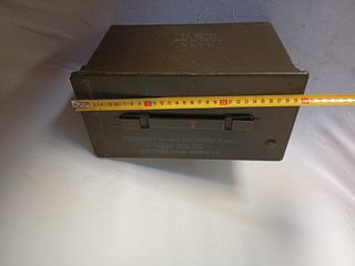 Caja munición militar