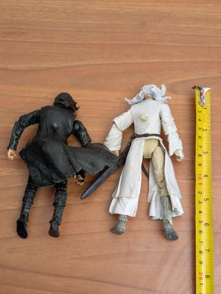 Action figure Signore degli anelli Gandalf Aragorn