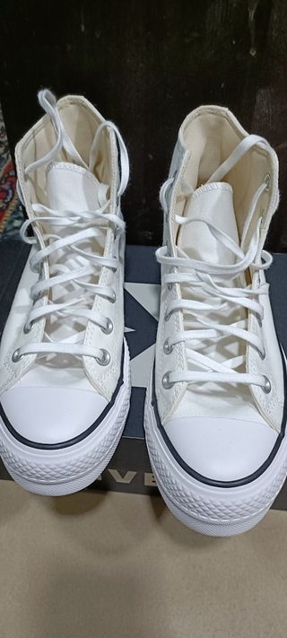 Converse platform alte come da foto