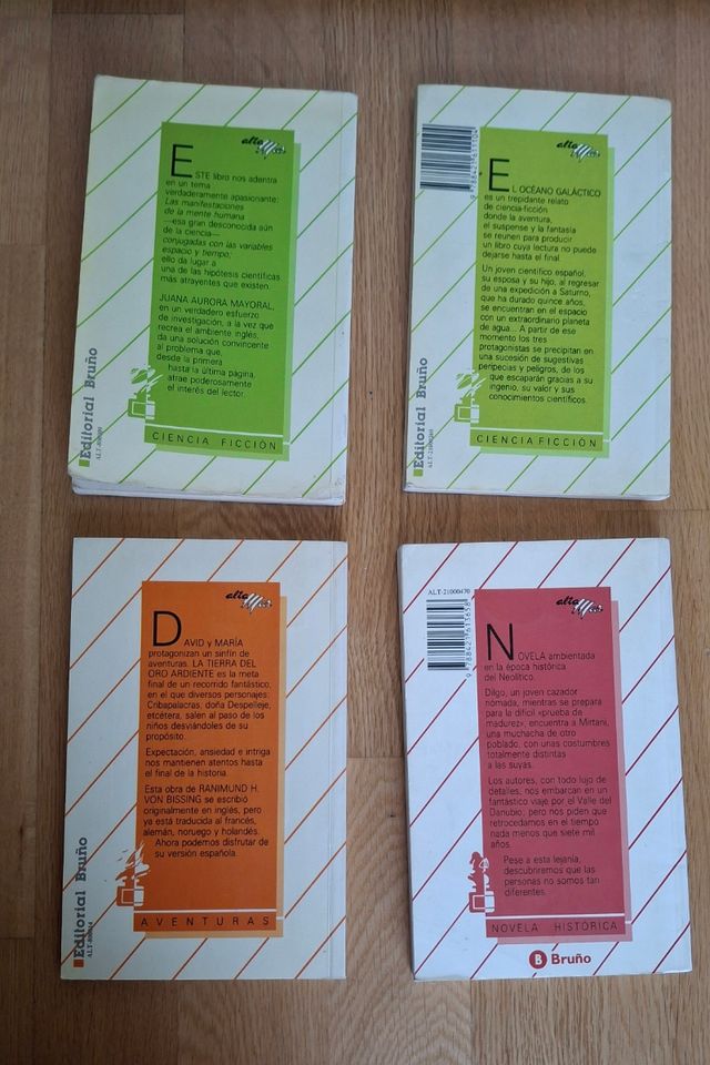4 libros juveniles Altamar