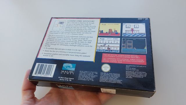 Family Dog exclusivo uk snes