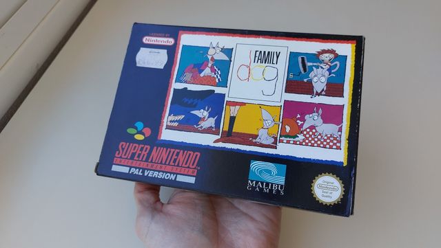 Family Dog exclusivo uk snes