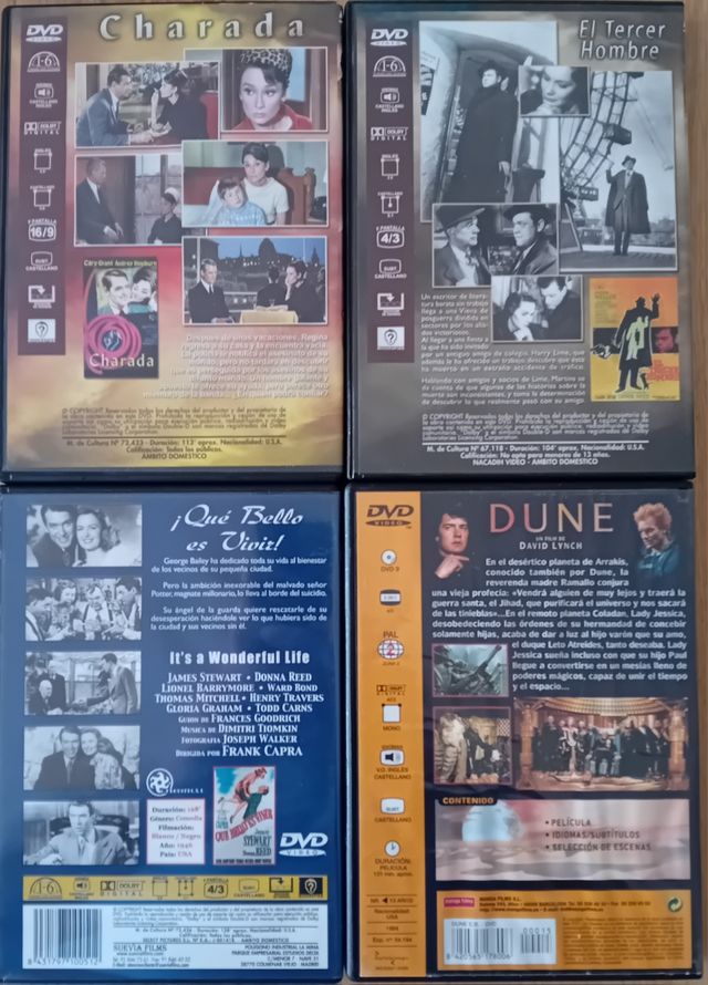 Clásicos en DVD