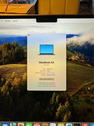 MacBook Air 13 M2 8GB 256GB 136" Gris espacial