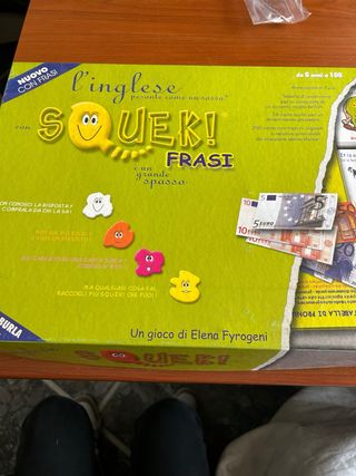 Gioco da tavolo Squek frasi inglese