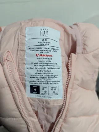 Buzo Gap Bebé