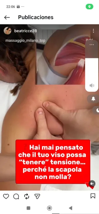 Masajes relajación.