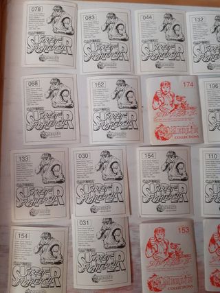 cromos street fighter