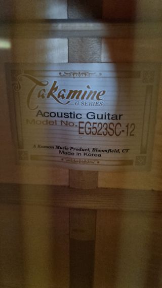Takamine EG523SC 12