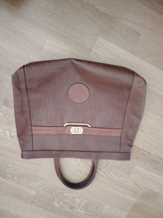 Bolso de mano vintage piel