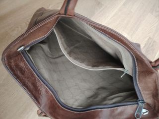 Bolso de mano vintage piel