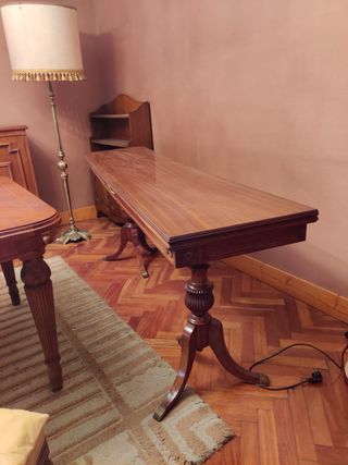Mesa de madera plegable