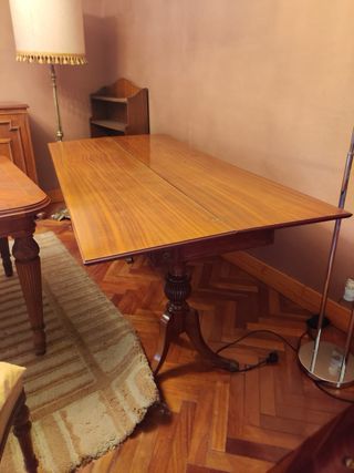 Mesa de madera plegable