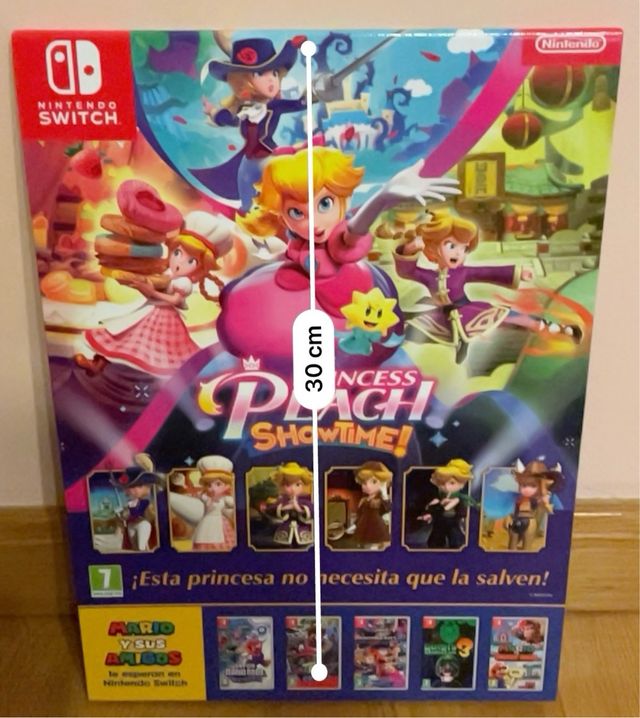 Nintendo Plv tiendas PRINCESS PEACH