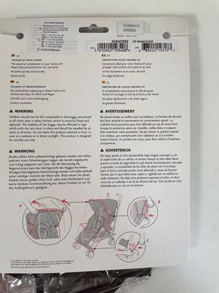 NUEVO Protector lluvia techno xt Maclaren