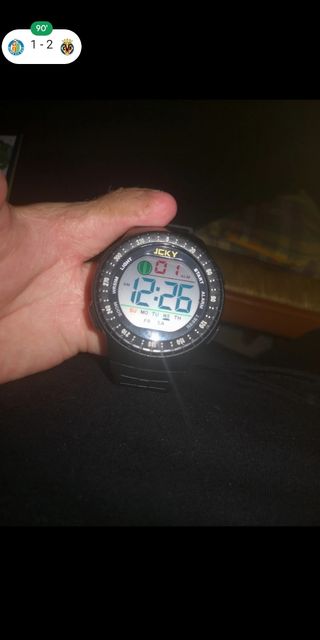 Reloj de plástico