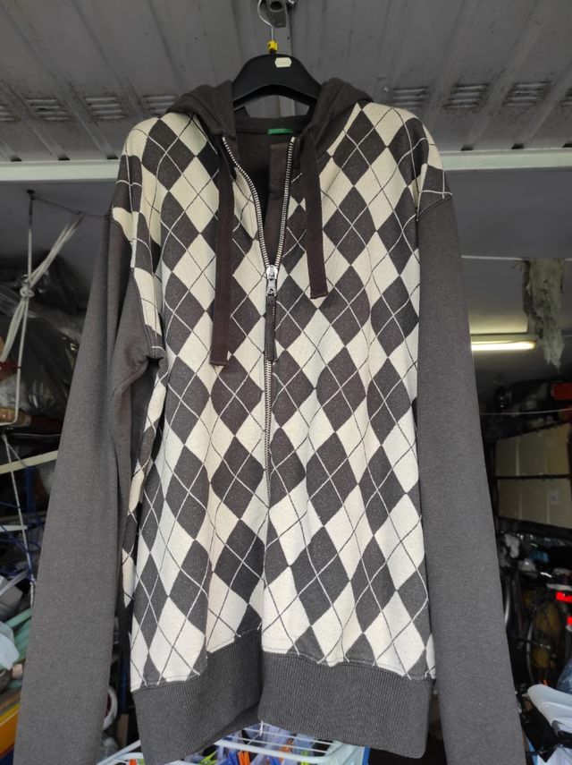 Cardigan in felpa da uomo