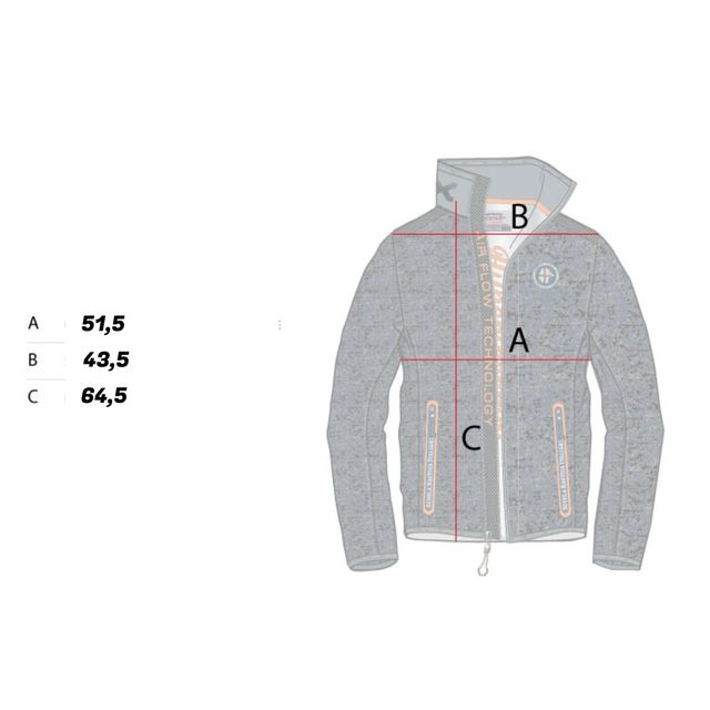 Giacca a vento Giubbino sunstripes