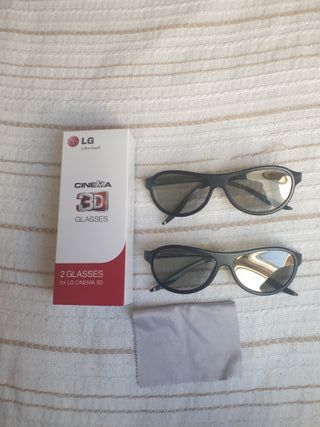 2 GAFAS 3D LG CINEMA
