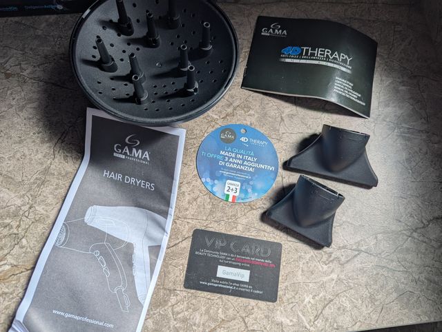 Secador Ga.Ma 4D Therapy con Ozone ion