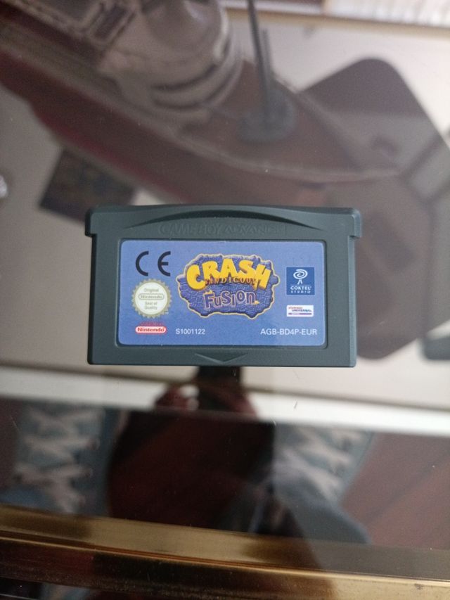 Crash Bandicoot fusion Game Boy Advance sp