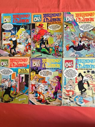 COLECCIÓN OLÉ COMIC MORTADELO Y FILEMON AÑO 1975