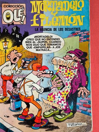 COLECCIÓN OLÉ COMIC MORTADELO Y FILEMON AÑO 1975