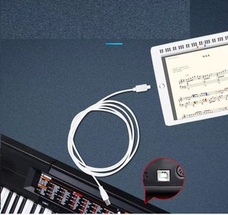 Cable USB B a USB C ,para piano digital,Impresora
