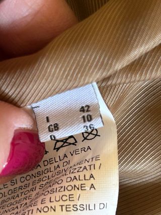 Pinko donna giacca pelle fiore 100%