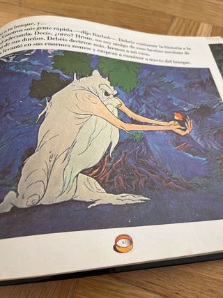 El Señor de los Anillos. Libro película animación