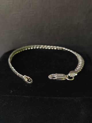 Pulsera de Plata para Mujer + Anillo de regalo