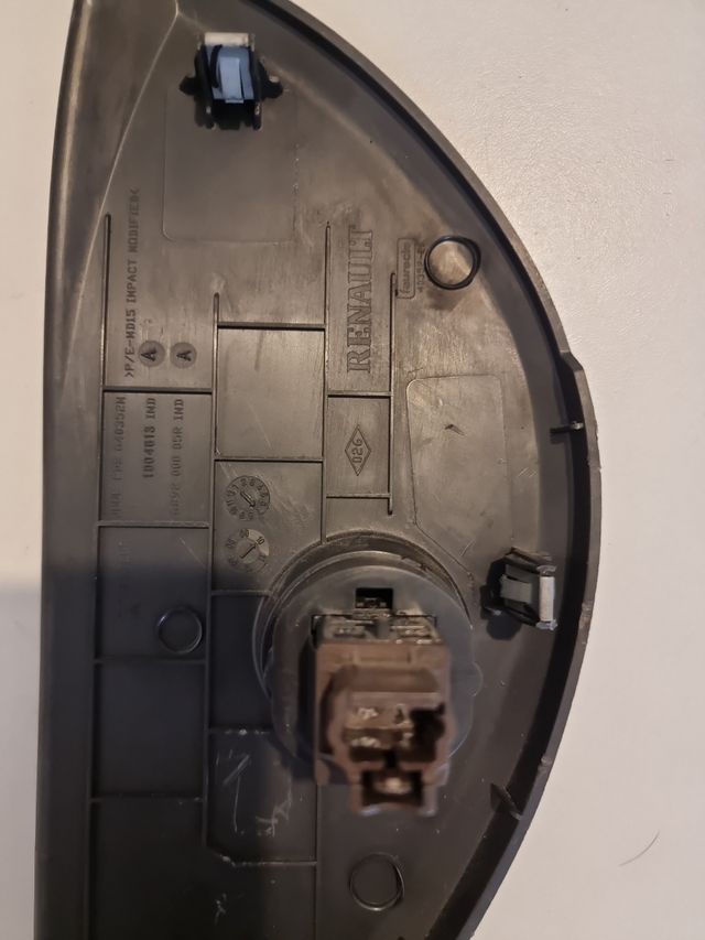 moldura botón airbag copiloto renault megane 3