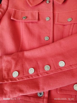 Chaqueta Purificación García  color coral