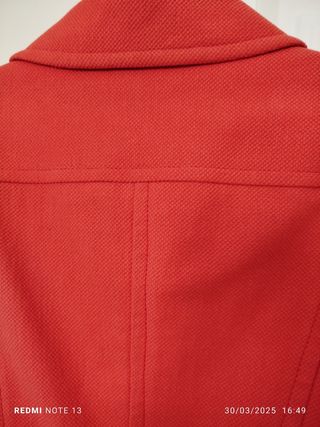 Chaqueta Purificación García  color coral