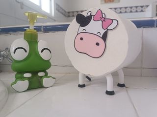 Portarrollos WC Vaca