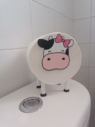 Portarrollos WC Vaca