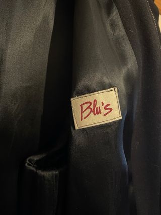 Cappotto Vintage Slim Blu’S Tg. 52