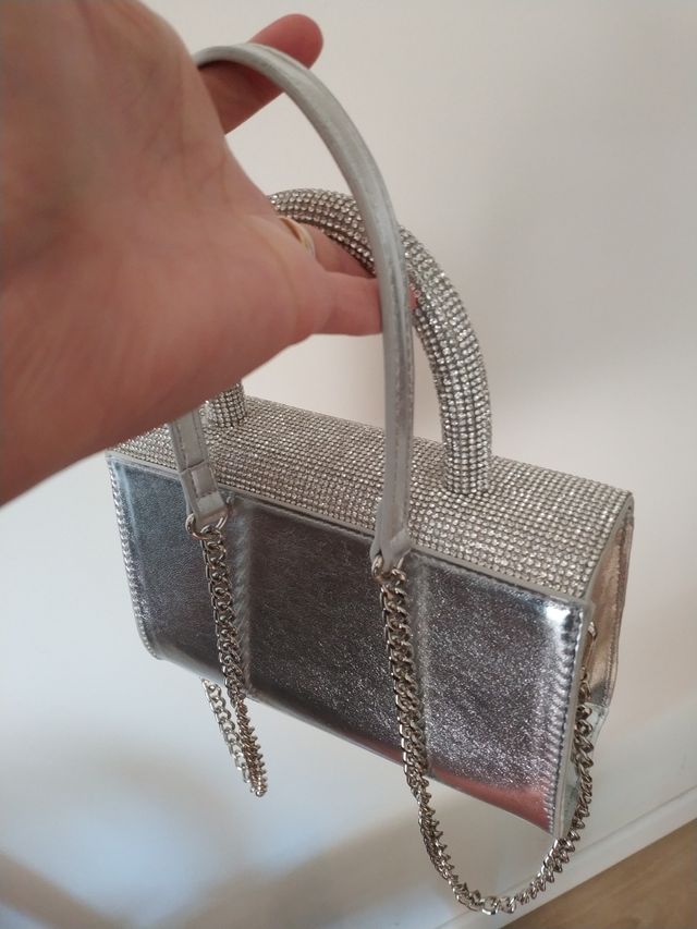 Borsetta da sera con strass