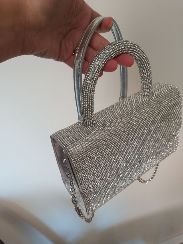 Borsetta da sera con strass