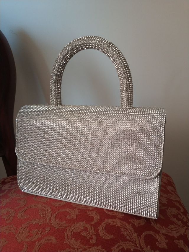 Borsetta da sera con strass