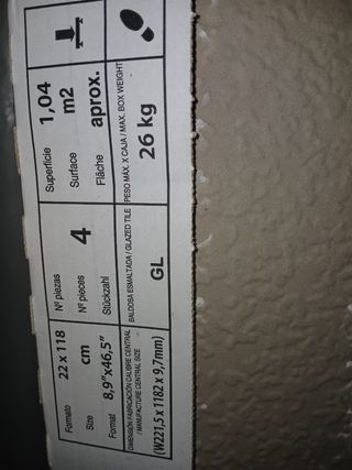 Losas suelo rectificado