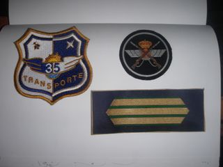 Set di patch per aviazione MILITARIA