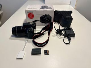 Canon EOS 100D  Objetivo y  Extras