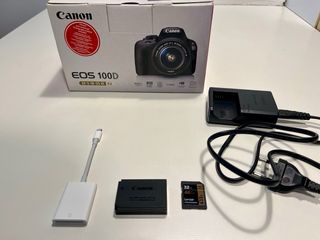 Canon EOS 100D  Objetivo y  Extras