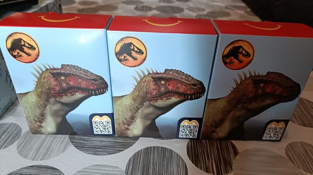 Dinosaurio Becklespinax McDonald's 