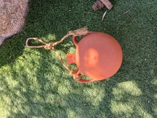 Barril (botijo de campo) de barro cocido