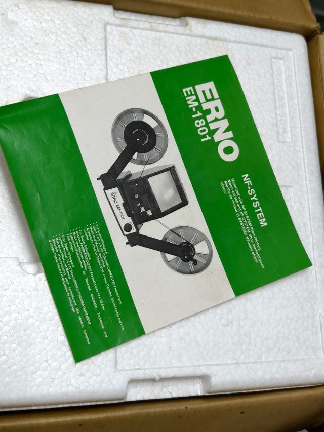 ERNO 1801, VISOR MOTORIZADO SUPER 8 mm